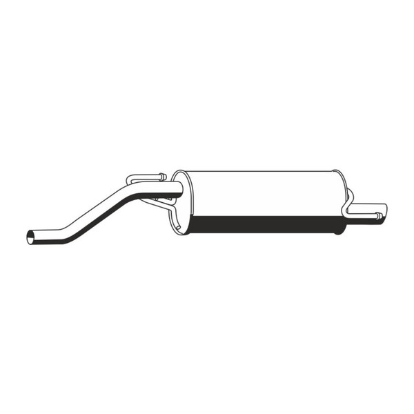 Ernst EndschalldäMpfer Auspuff FüR Opel Corsa D E 1.3 Cdti 75/90/95 PS 13235440-image