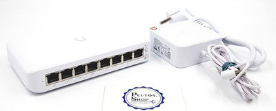 Ubiquiti Unifi Networks USW-Lite-8-PoE Gigabit Netzwerk Managed Switch Verteiler