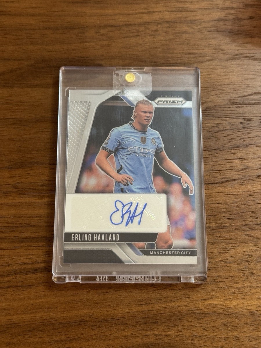 PANINI PRIZM ERLING HAALAND auto 直筆サイン 2022-23 Panini Revolution Premier League EPL ERLING HAALAND