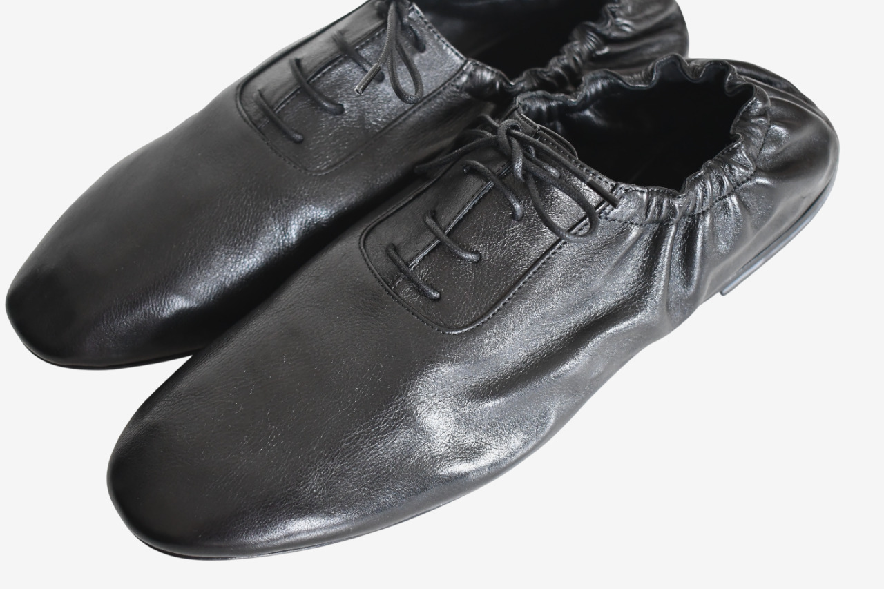 ?️Scarpe Oxford SAINT LAURENT Paris Vernueil da uomo in pelle nera EU 43 US 9.5 10