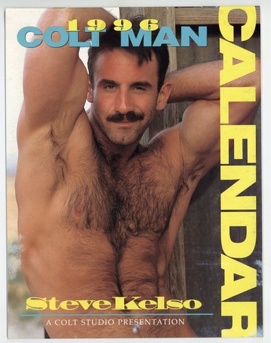 Colt Man Calendar 1996 All Steve Kelso Tattoo Hunk Jim French Gay Magazine 36051
