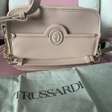 Trussardi Women's Pinky Shoulder Bag Made in Italy