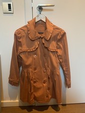Brown Linen Jacket Girls And Teens