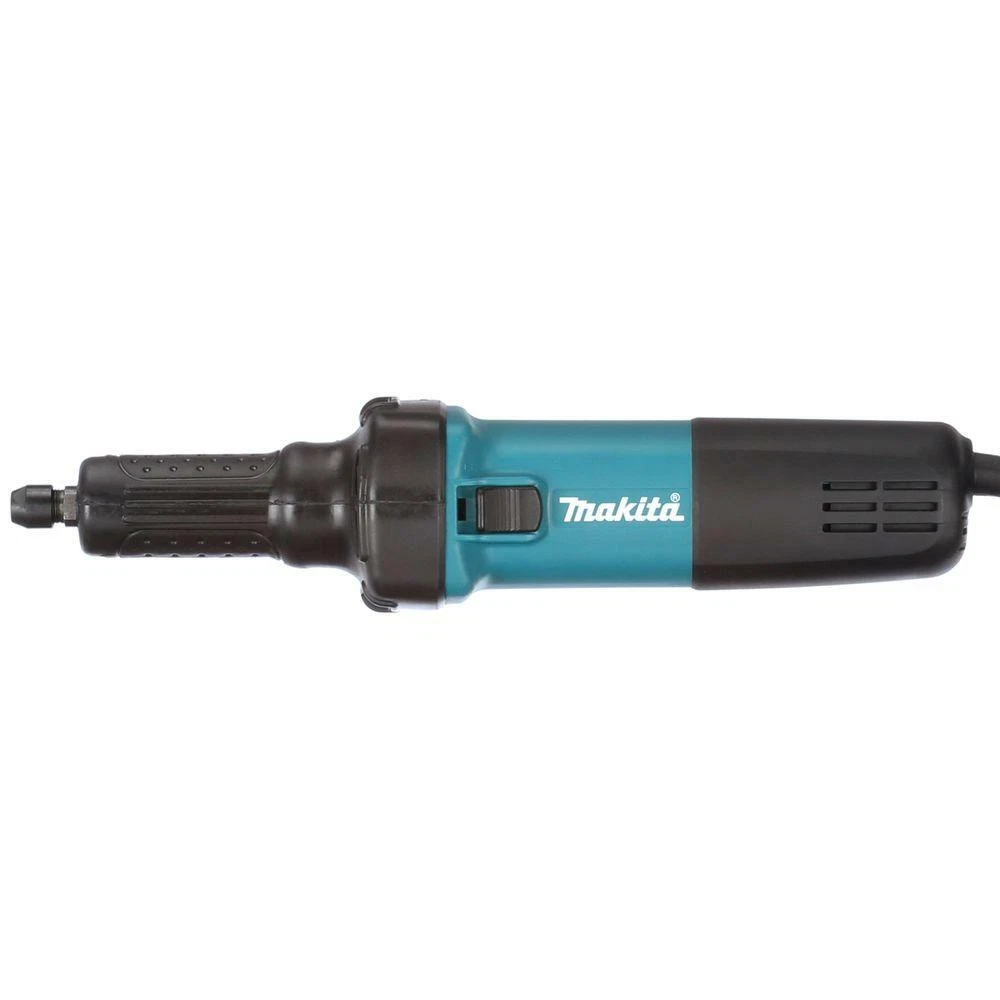 Makita Die Grinder 3.5 Amp 1 4 in. Ergonomic Design Corded Lock On Switch Blue