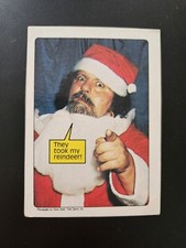 Lou Albano Card Australian Scanlens WWF WWE Wrestling - Number 66