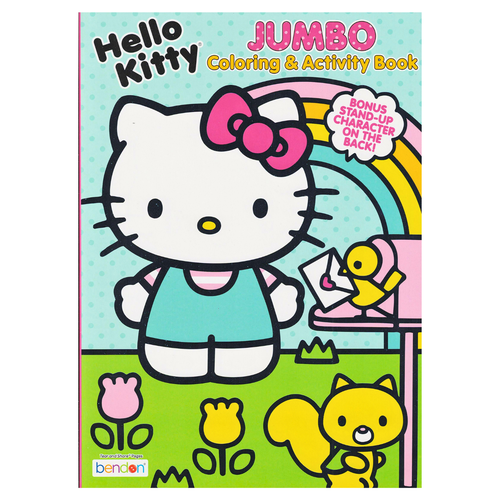 Hello Kitty Coloring & Activity Book: 64 Pages with Bonus Standup ...