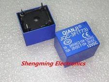 10PCS 12V Relays JQC-3F(T73) Mini SPDT Power Relay 12VDC PCB Type 5pins