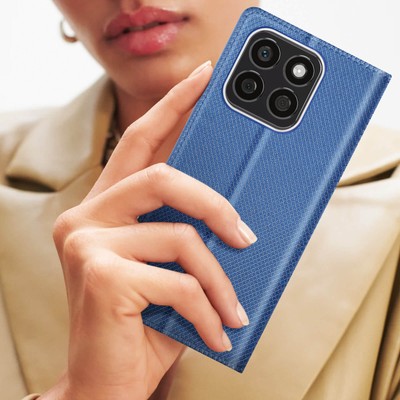 Avizar Folio case for Honor X8b Video stand flap, Blue