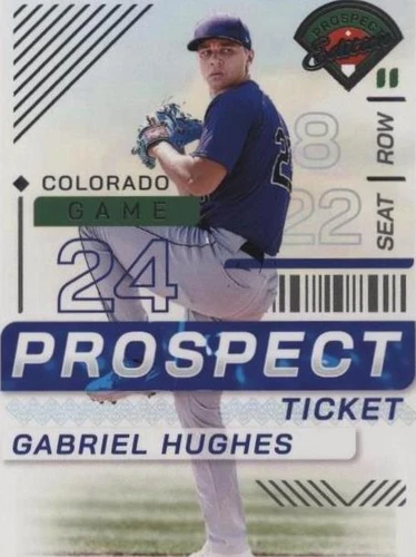 2024 Panini Prospect Edition - Gabriel Hughes #177