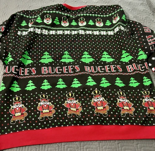 Bucees Sweater Mens 3XL Ugly Christmas XXXL Buc-ees