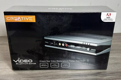 Creative Technology Video Blaster Editor NEW & Sealed