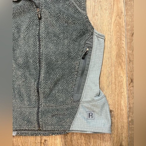 Chaleco Regulador Vintage Patagonia R2 Polar Mujer Mediano Polartec Cremallera Frontal Gris - Imagen 4 de 9