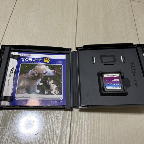 Sakura Note The Future Connected to the Present Nintendo DS en caja importación de Japón - Imagen 2 de 2