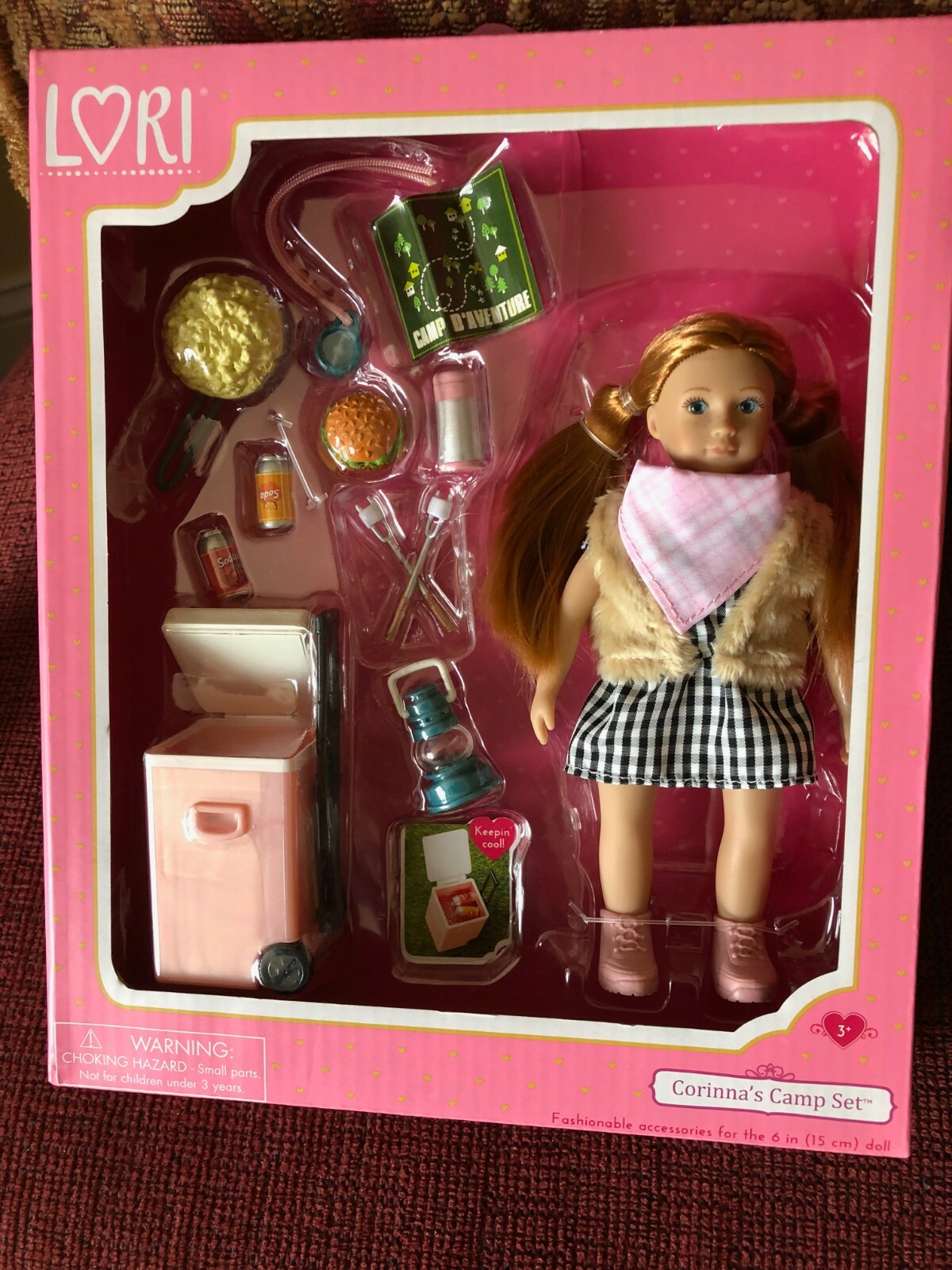 NEW LORI 6" Doll & Camping Accessories Corinna's Camp Set NIB eBay
