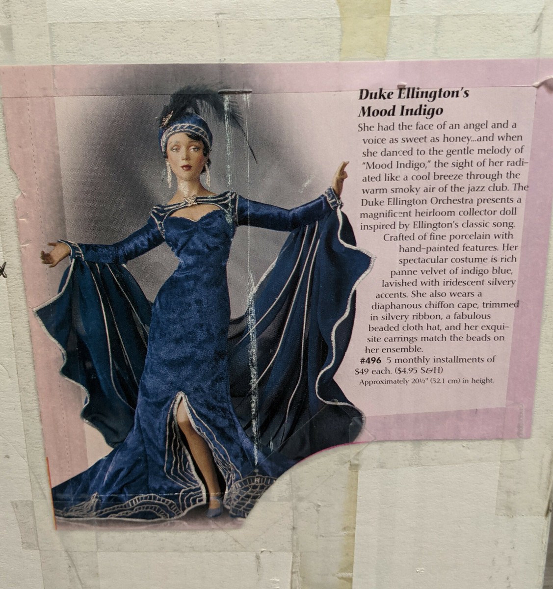 Rare Franklin Mint Duke Ellington 20.5