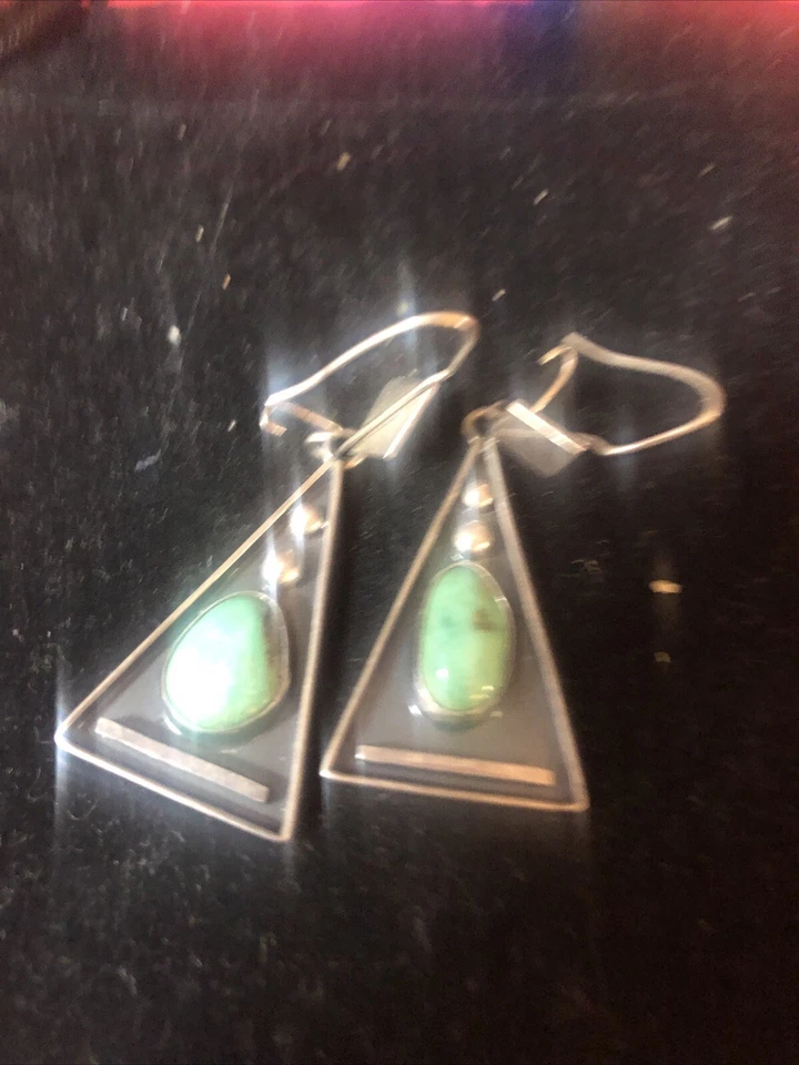 Silver Plated Dangle Earrings - Image 3 of 4