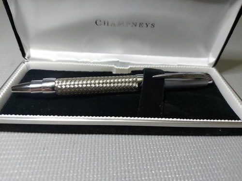 Beautiful Chrome CHAMPNEYS Ballpoint Pen in Presentation Gift Case - Rare ? - Picture 3 of 19