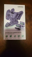 Controller Charger Station w/ 2 Packs 3360mWh Rechargeable Battery for Xbox 