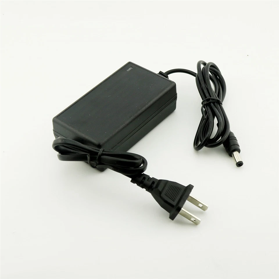 1pcs AC DC 12V 2A Converter Adapter Charger Power Supply 5.5mm x 2.5/2.1mm Black - Image 2 of 4