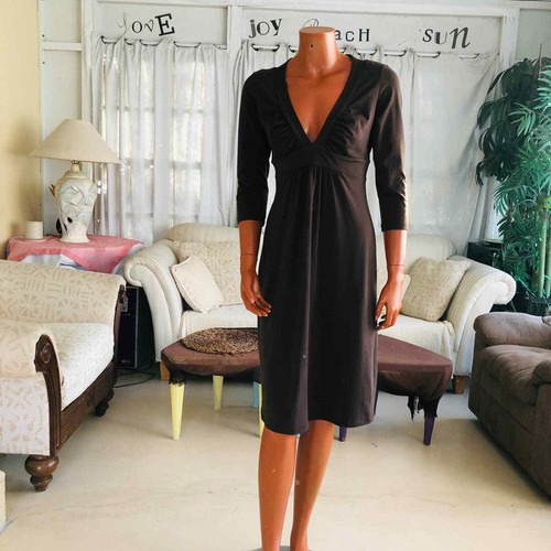 Susana Monaco schokobraunes Kleid passt M L - Bild 4 von 8
