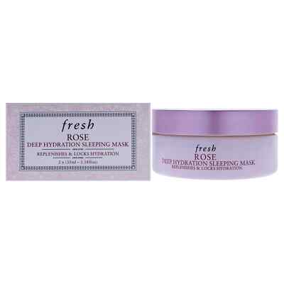 Fresh Rose Deep Hydration Sleeping Mask 2.3 oz (2x1.15oz) New in Box