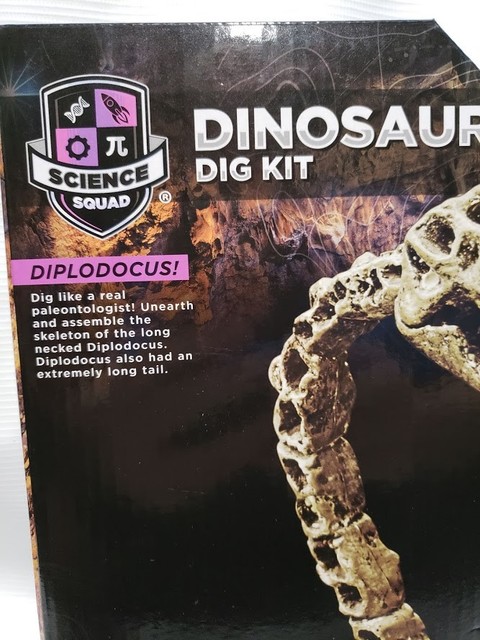 dinosaur dig kit science squad