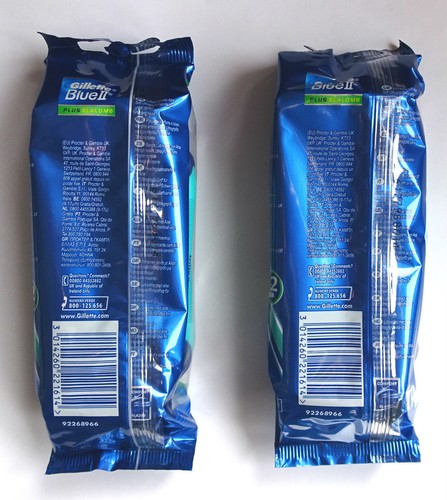 Gillette Blue 2 II Plus Slalom Einwegrasierer Herrenrasierer 2x 10er ( 20Stk) - Bild 3 von 3