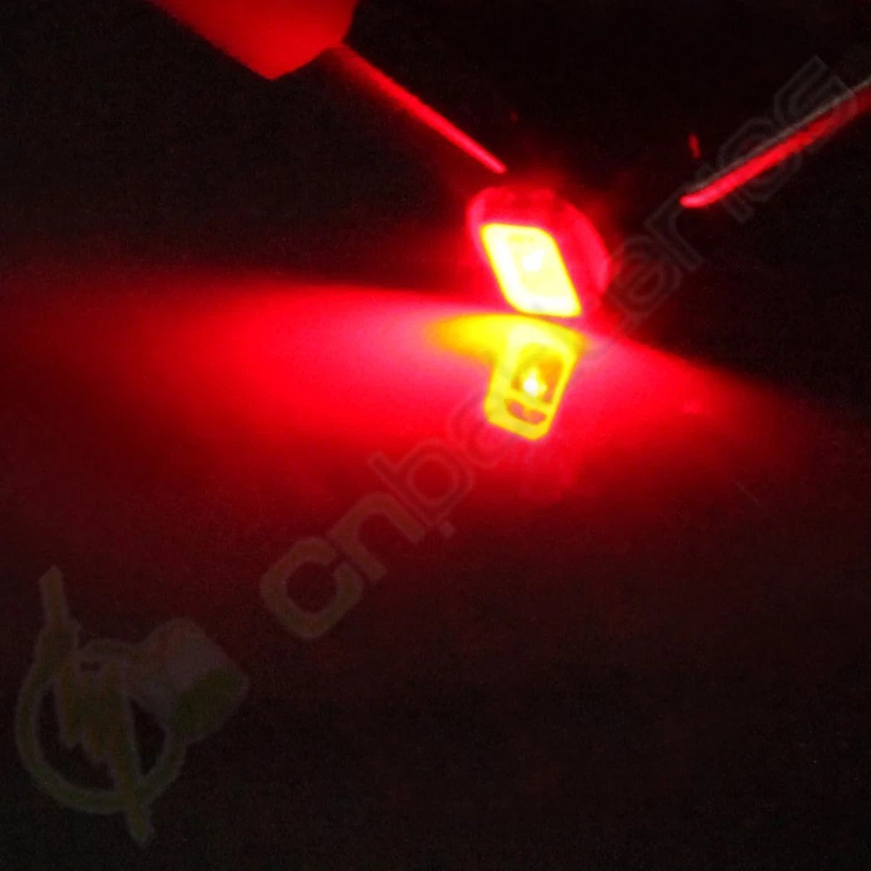 4X Rojo T3 Neo Cuña 2835 LED Para Aire Acondicionado Calentador Control Bombillas 12V Luz Lámpara Foto 3 de 4