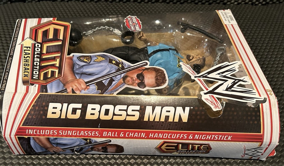 WWE Mattel 2011 Elite Collection Flashback Big Boss Man Series 14