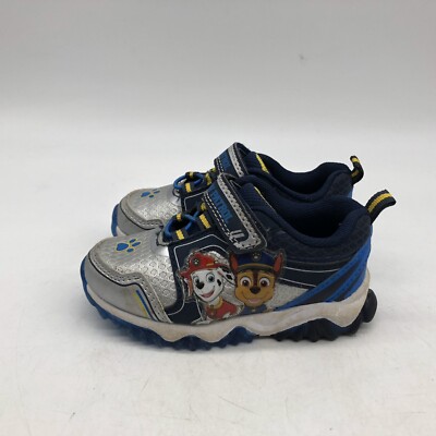 Nickelodeon Paw Patrol Children's Light Up Athletic Shoes Size 7