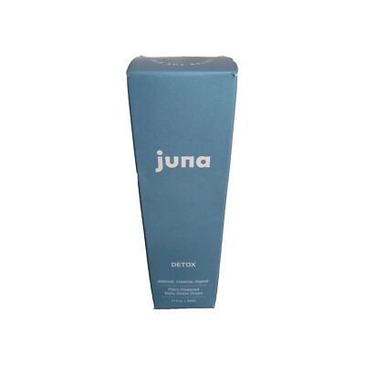 Juna Plant Based Daily Detox Drops Liver Cleanse Digestive & Immune Boost 1.7oz 