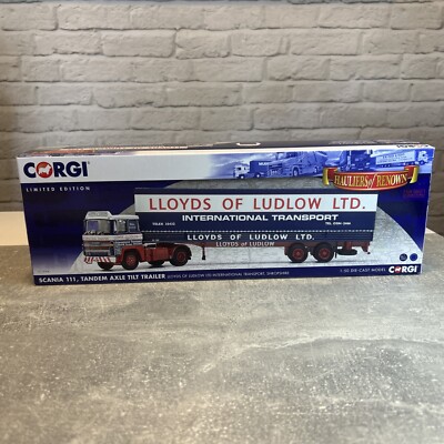 Corgi - Scania 111 mit Kippanhänger - Lloyds of Ludlow - CC15306 - 1:50