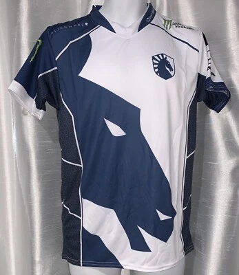 NWT TEAM LIQUID OFFICIAL 2019 Jersey Alienware Monster Ene Twitch Honda Sz Small - Photo 1/4