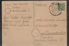 11442 Germany(Soviet zone),1946,Postcard Nr:6! from mecklenburg-Vorpommern from