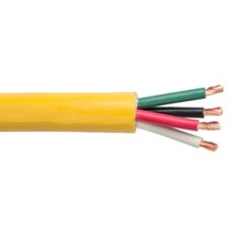 16/4 SOOW Yellow Power Cable Flexible CPE Jacket 600V
