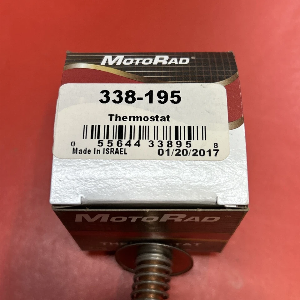 Termostato refrigerante motor MotoRad 338-195 - estándar para 93-98 Mark VIII 4,6 L Foto 3 de 3