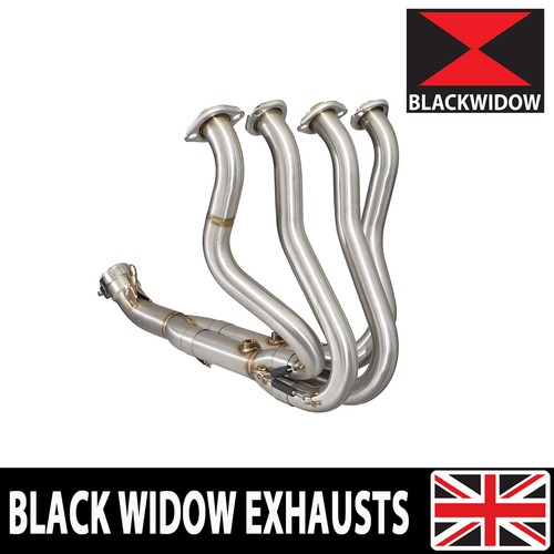 ZX6R Ninja Exhaust Header Down Front Pipes Downpipes Collector P7 P8 2007 2008 - Picture 1 of 6