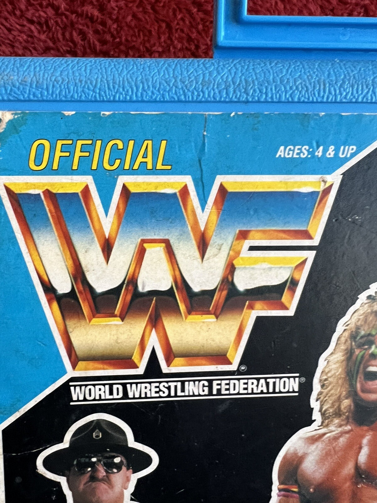 *Rare* WWF Figure Collector’s Case - Vintage 1991 - Carrying Case Good ...
