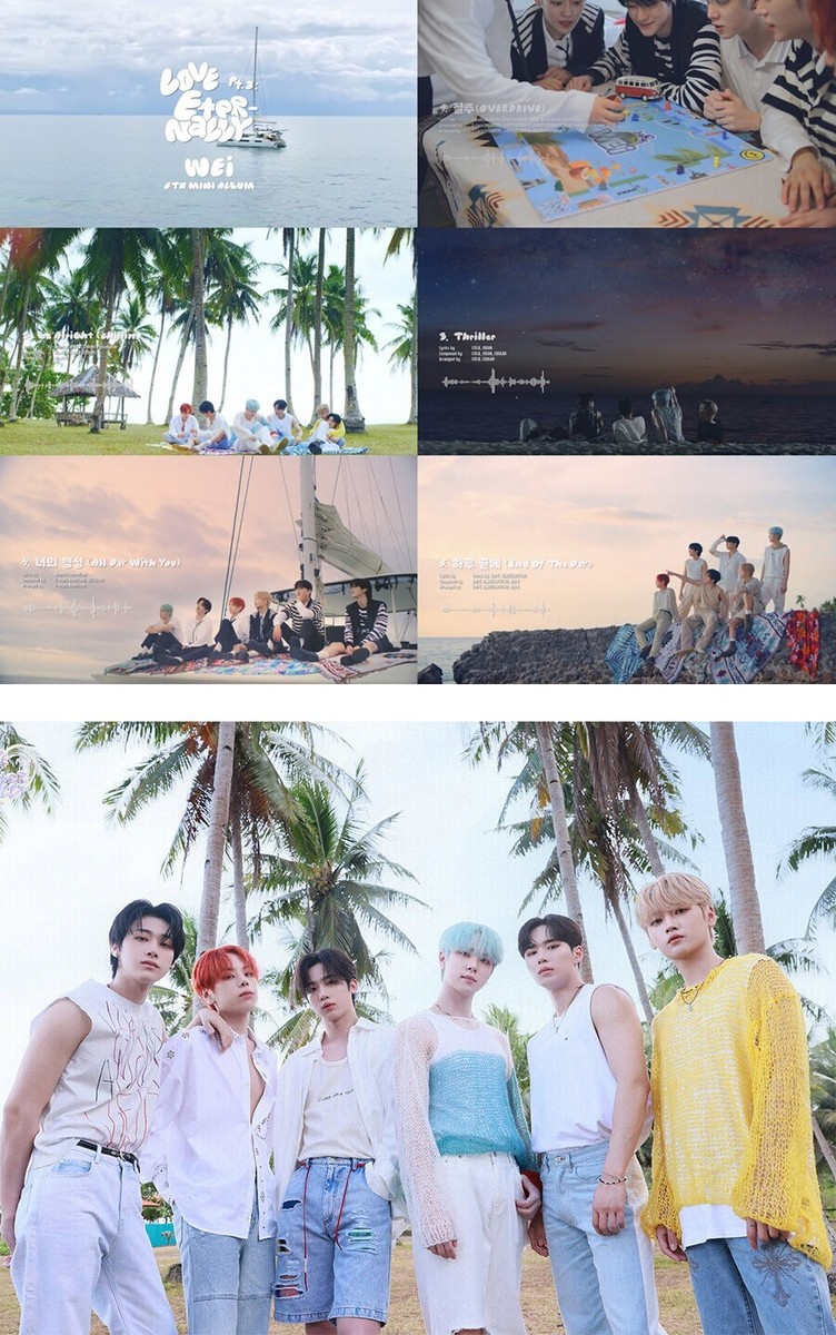 WEI LOVE PT.3 : ETERNALLY 6th Mini Album POCA 2 Ver SET/QR