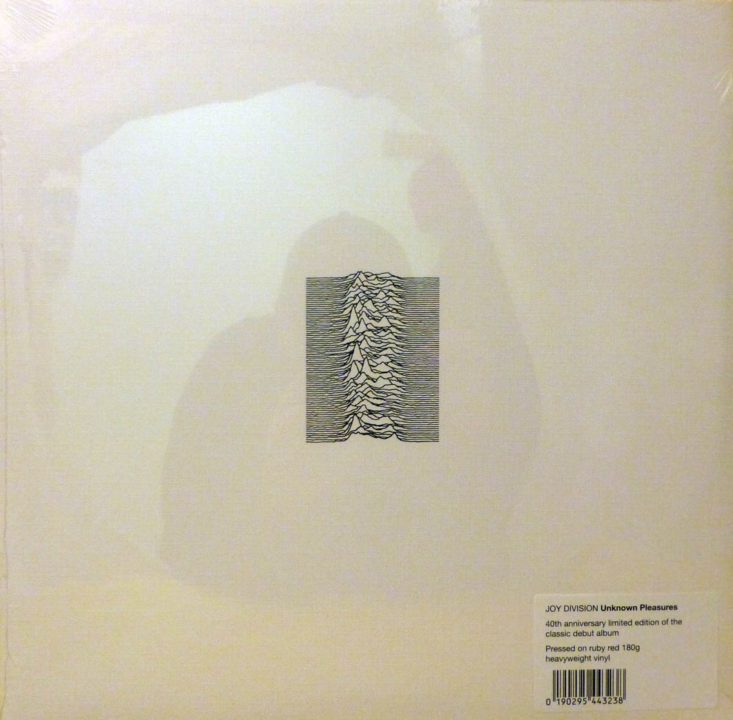 JOY DIVISION Unknown Pleasures 40周年盤 LP Joy Division Unknown Pleasures LP 40th Anniversary Red Sealed EU