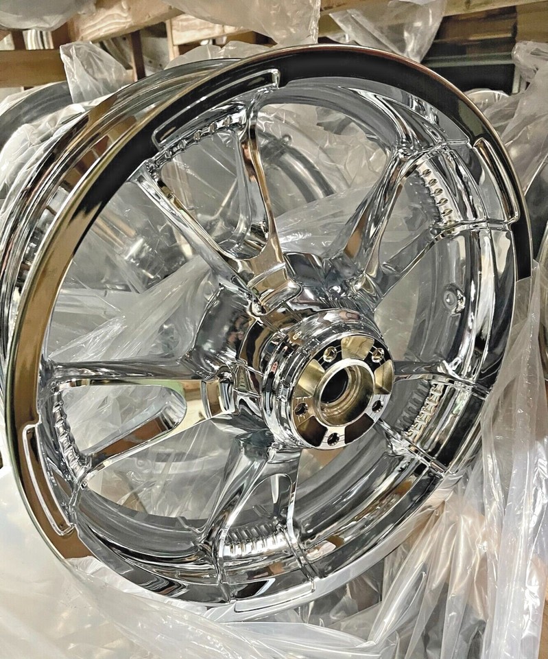 Glider Rims Harley Davidson 2020-2023 Street Glide Road Glide Chrome Rims Wheels ...