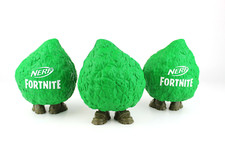 2018 Hasbro NERF FORTNITE Bush Targets Shooting Epic Games Inc Set of 3