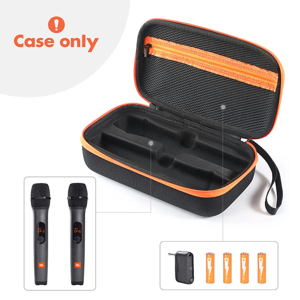 Tragetasche Aufbewahrungskoffer für JBL Wireless Two Microphone System Batterie - Bild 2 von 4