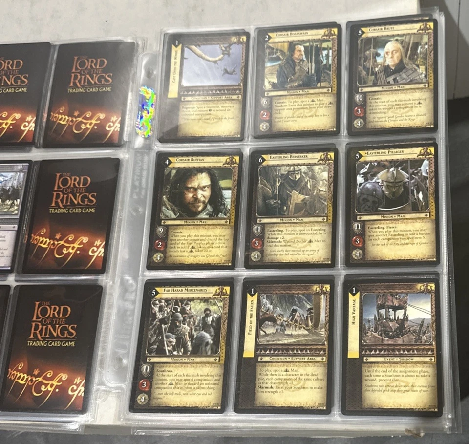 Lord of the Rings TCG Mount Doom Complete Set LP-NM 122/122 - Image 2 of 2
