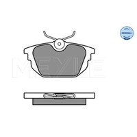 Meyle BremsbeläGe Hinten FüR Fiat Tempra S.W. Coupe Alfa Romeo Spider 155