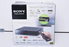 Sony SMP-N100 Network Media Player Wi-Fi W/ Remote and cable,Brand New