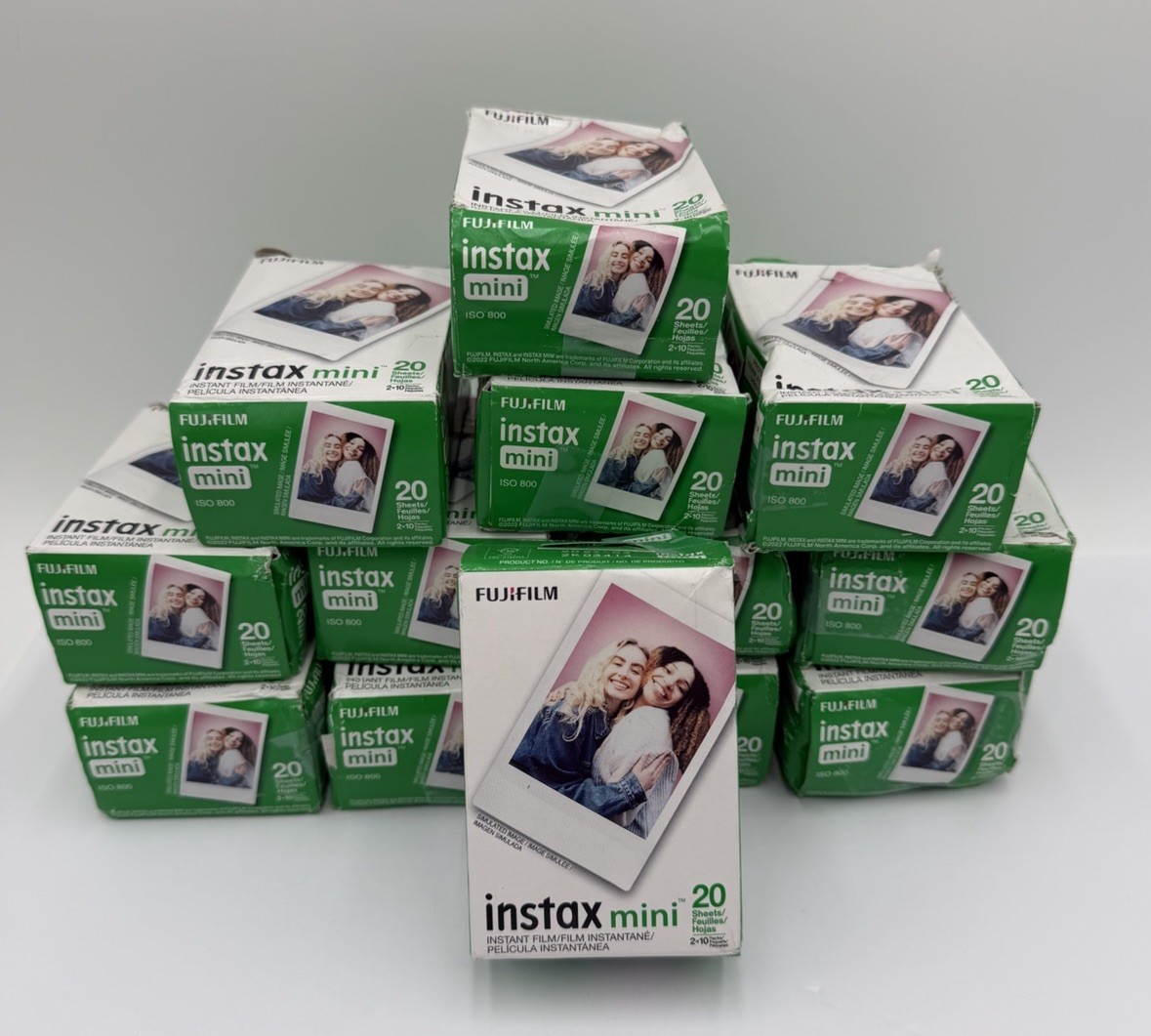 Fujifilm Instax Mini Instant Film Twin Pack 20 Photos Polaro