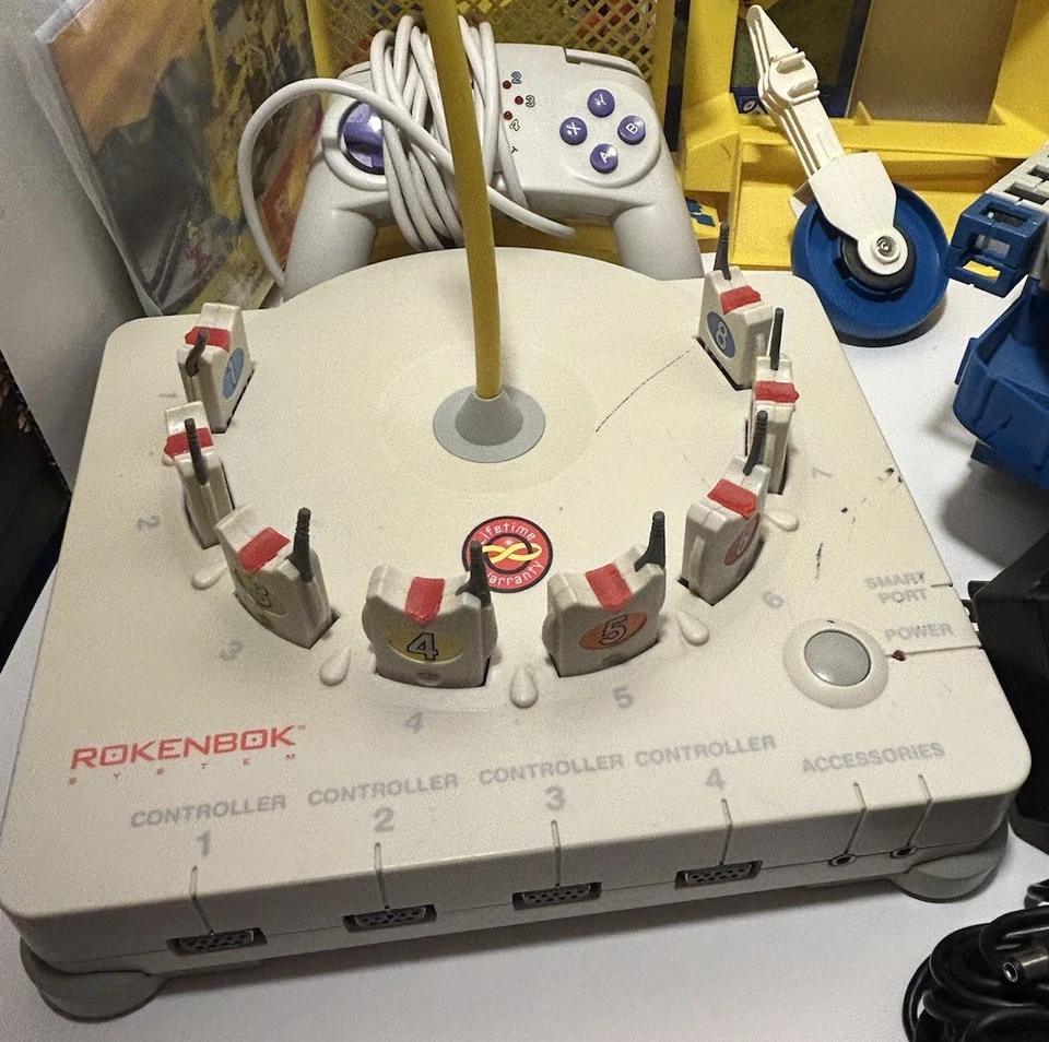 Vintage ROKENBOK SYSTEM (#33105) PUMP STATION START SET TESTED MISSING ONE PIECE - Image 2 of 4