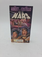 VHS-Abbott and Costello Go To Mars-Bud Abbott-Lou Costello 