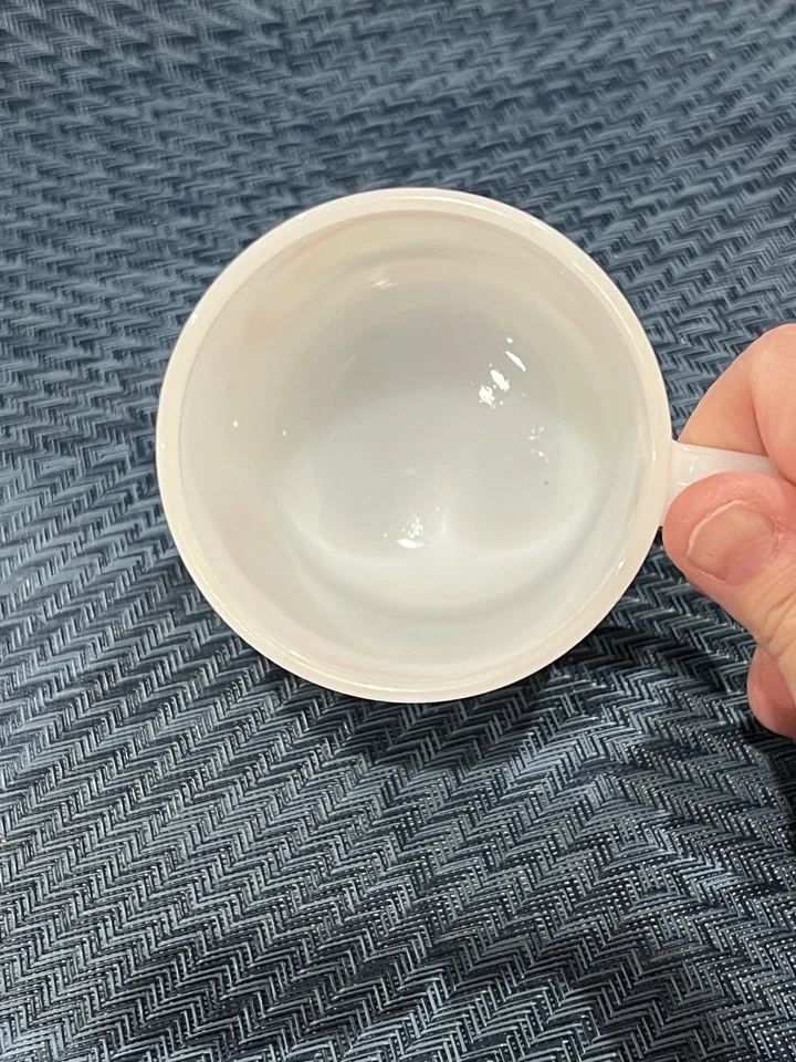 Berson Frye & Company Vintage Milk Glass Diner Mug Federal Glass Company, Rare! - Image 4 of 4